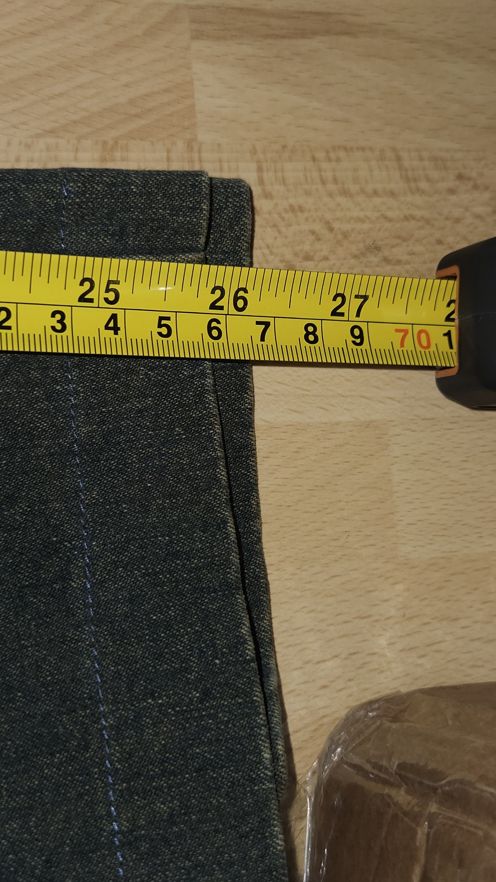 Trussardi Jeans Olive Washed Cropped Denim Jeans, Measured W36.5 L26.5 approx., photo 11