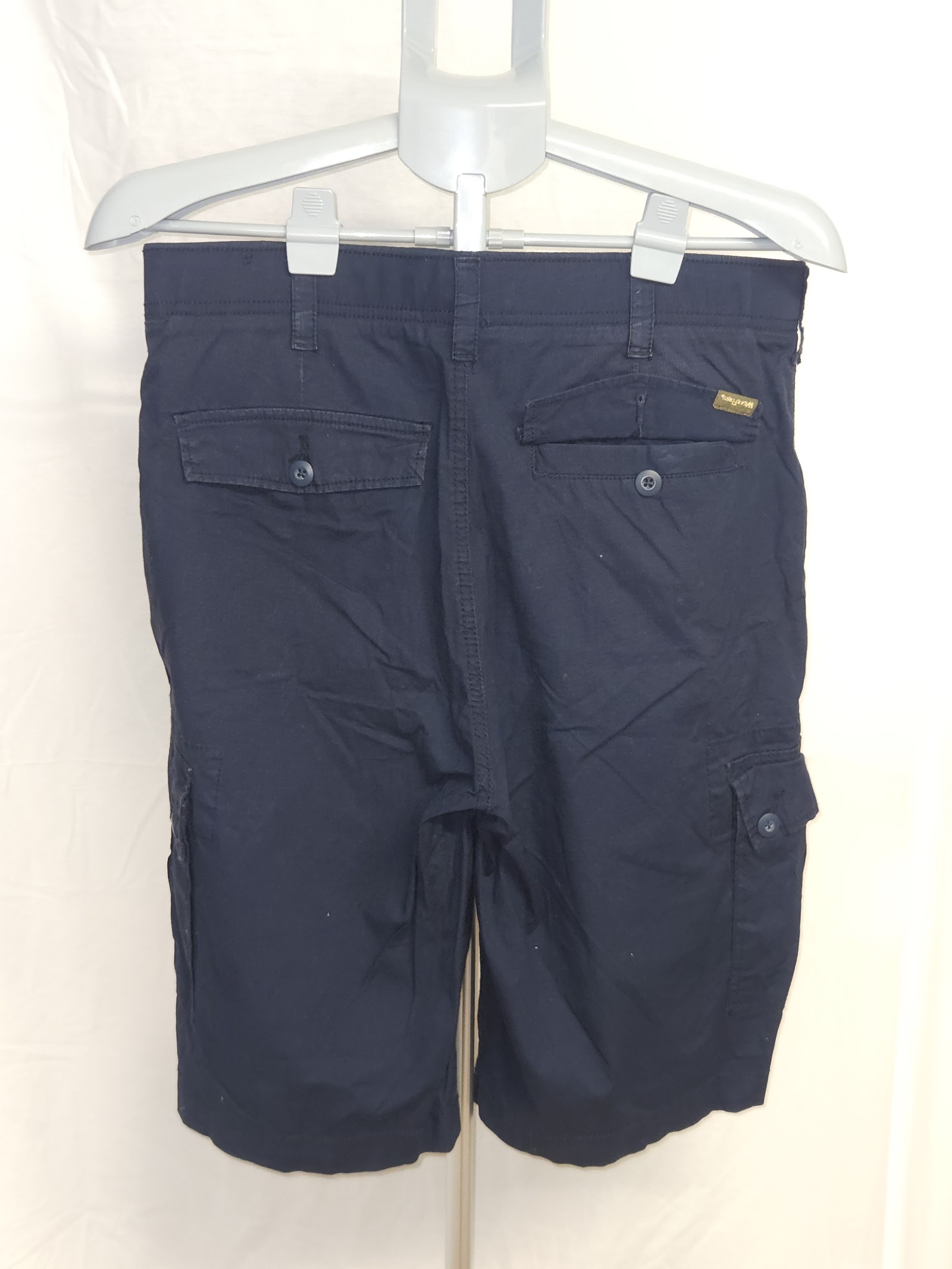 Genuine Wear First Navy cotton cargo shorts, W33, photo 2