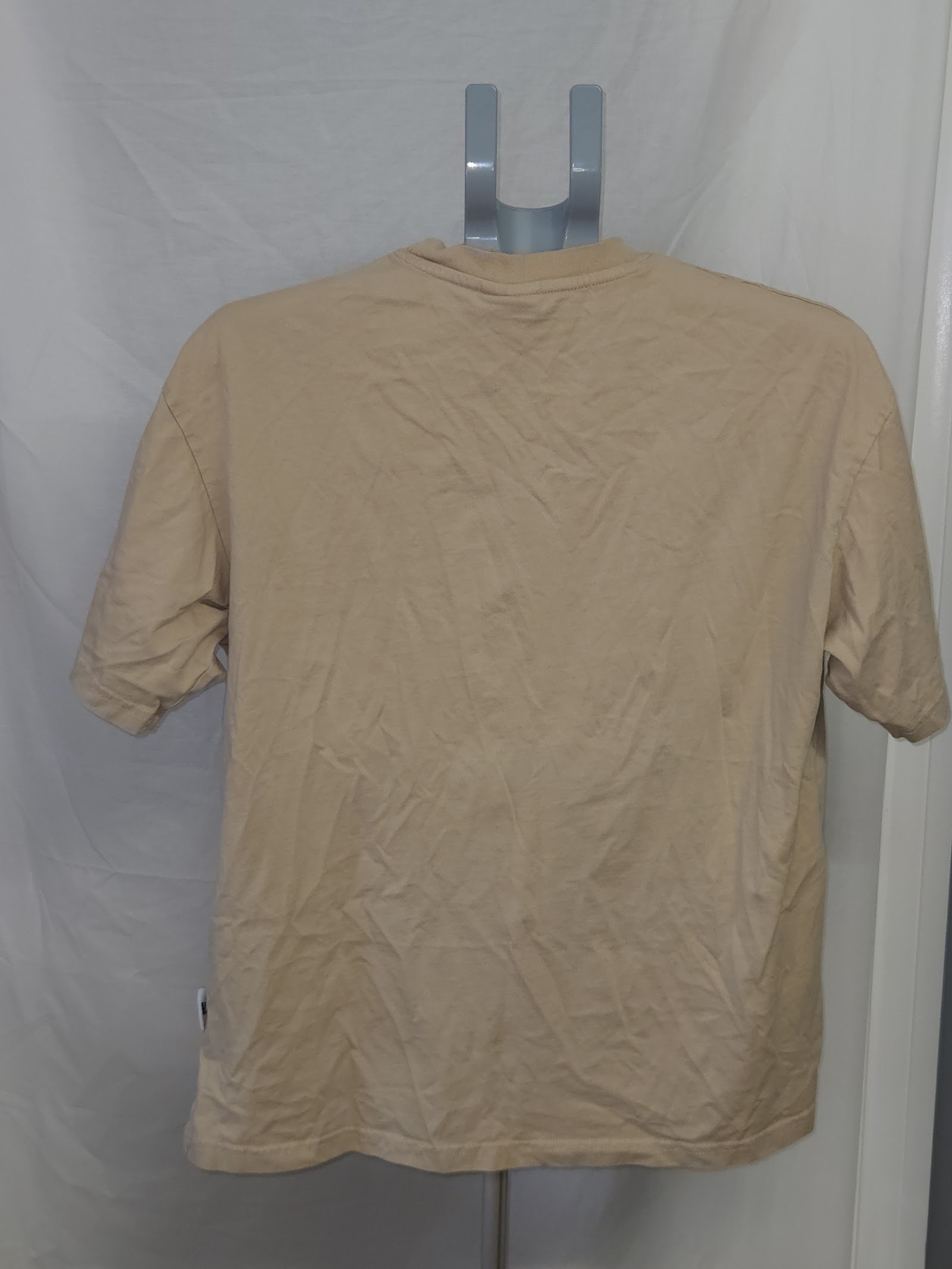 Genuine Hoodrich Chenille Logo Beige T-Shirt Size XS, XS, photo 2