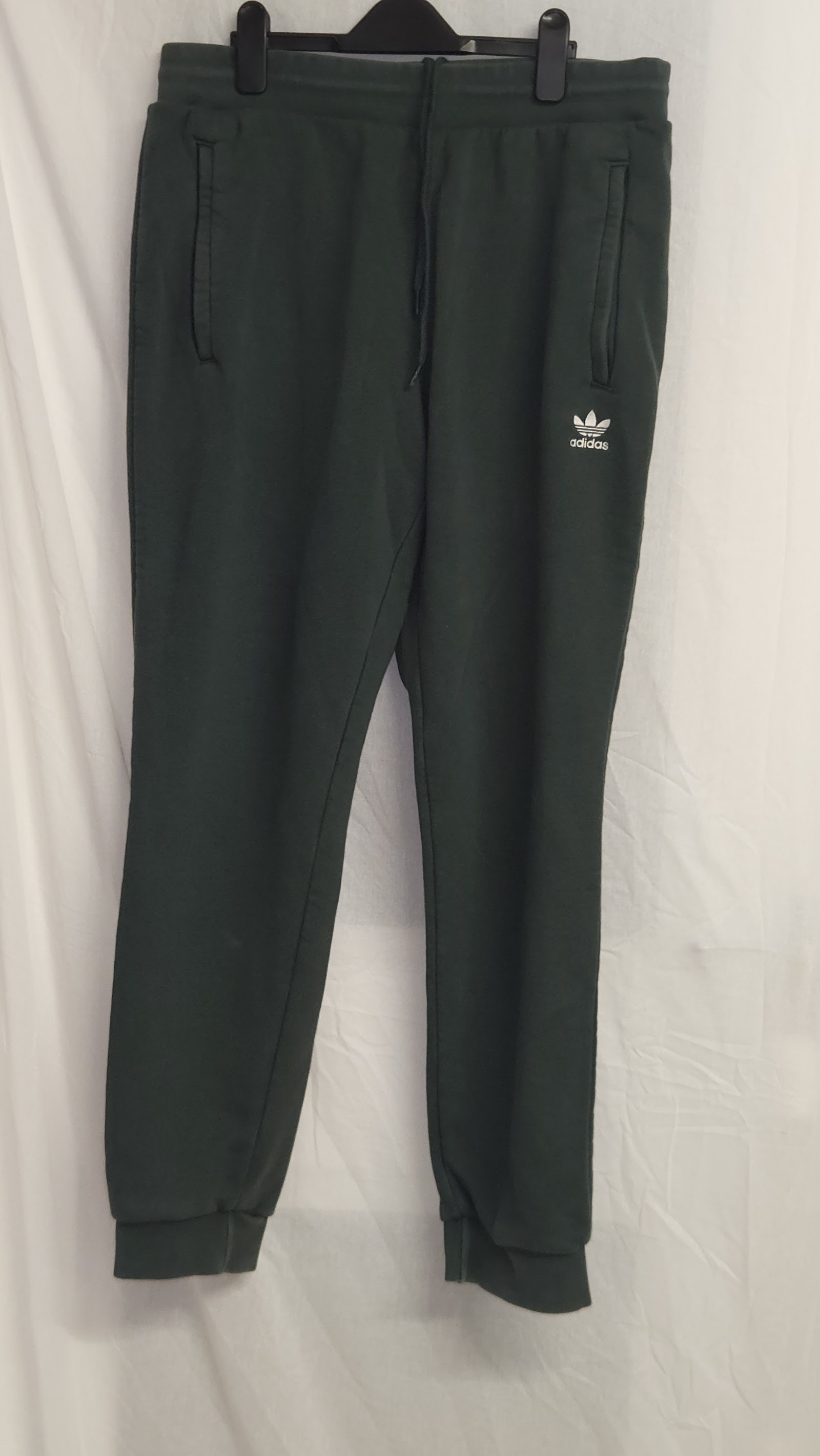 adidas Charcoal Trefoil Joggers