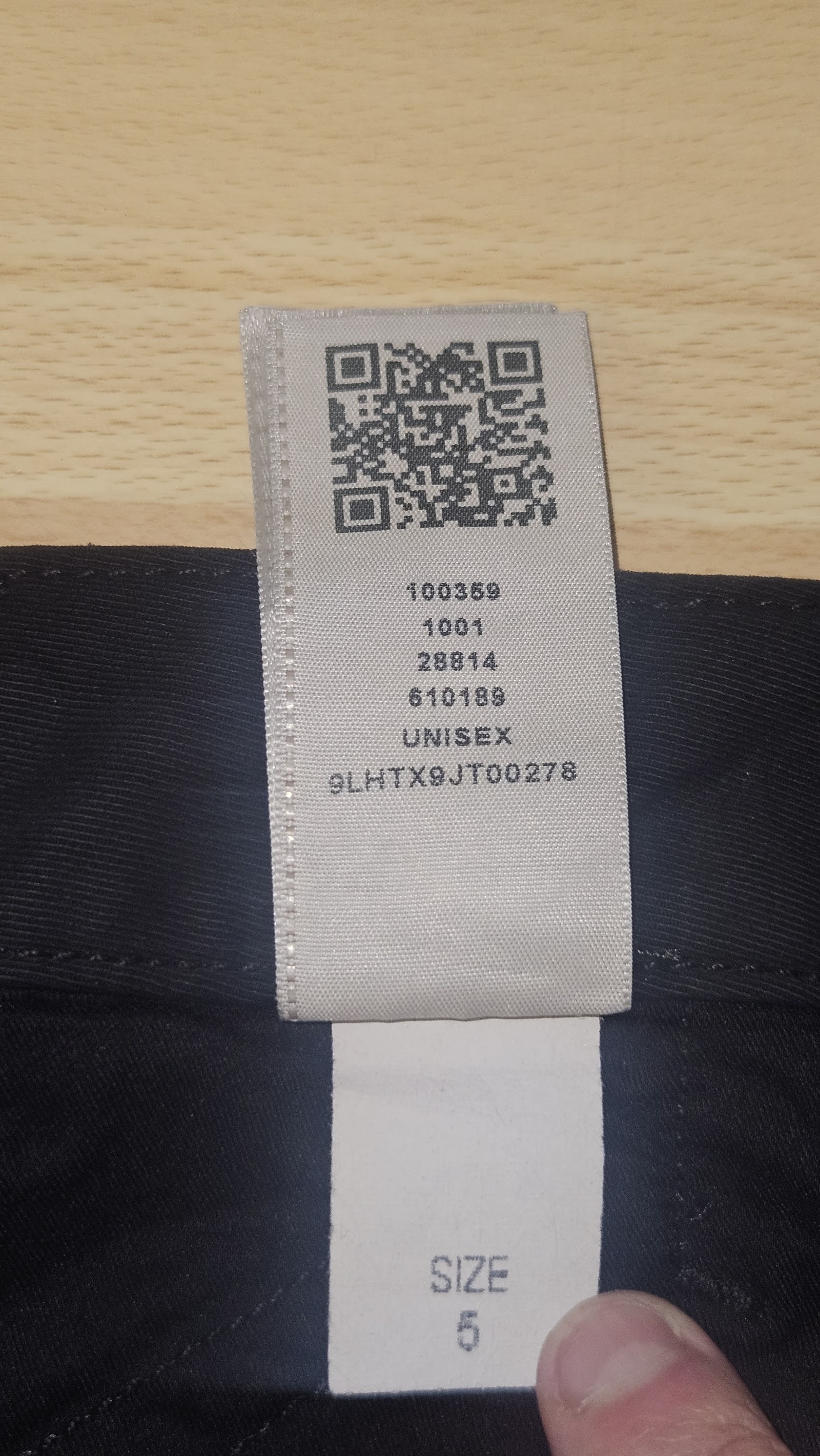 True Religion Black Drop Crotch Zip Cuff Trousers, 5 (labelled; system unspecified), photo 6