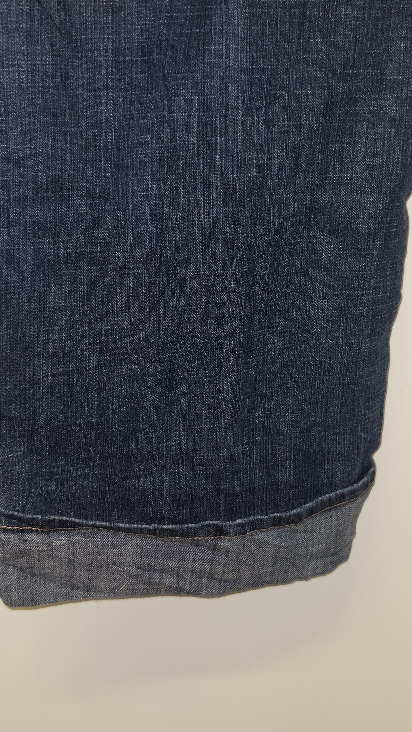 Riders by Lee Dark Blue Turn-Up Capri Jeans, Measured W35 approx., photo 11