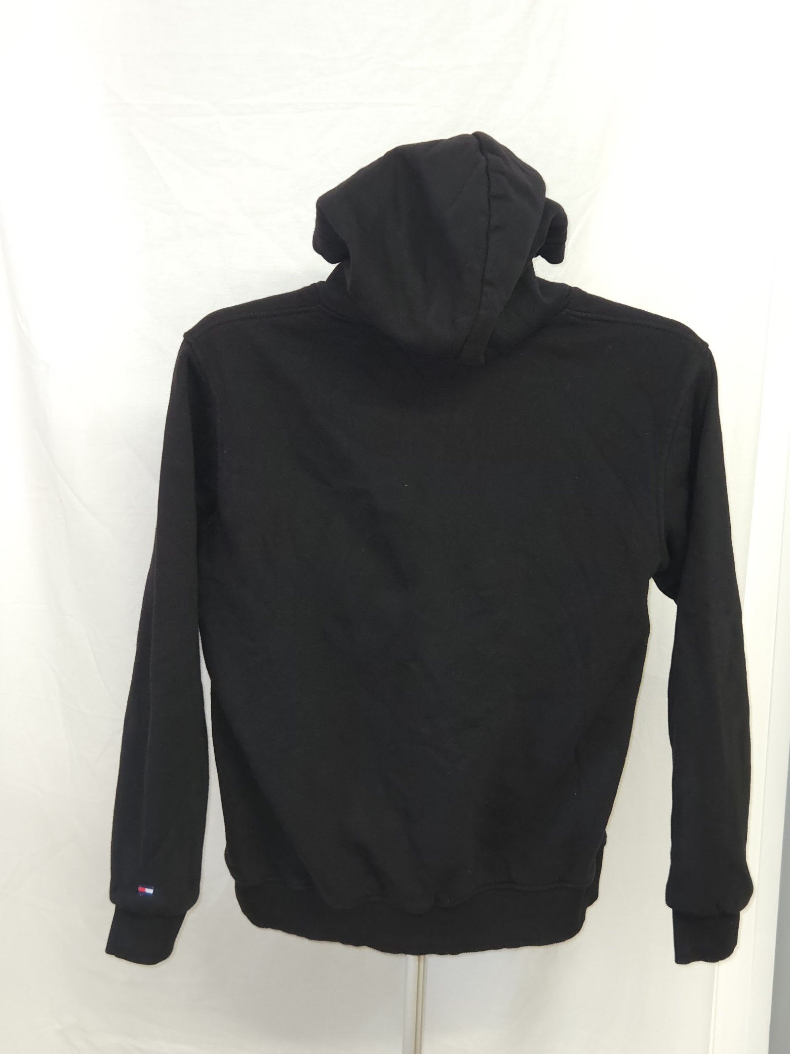 Genuine Tommy Hilfiger Black Logo Hoodie Size S, S, photo 2