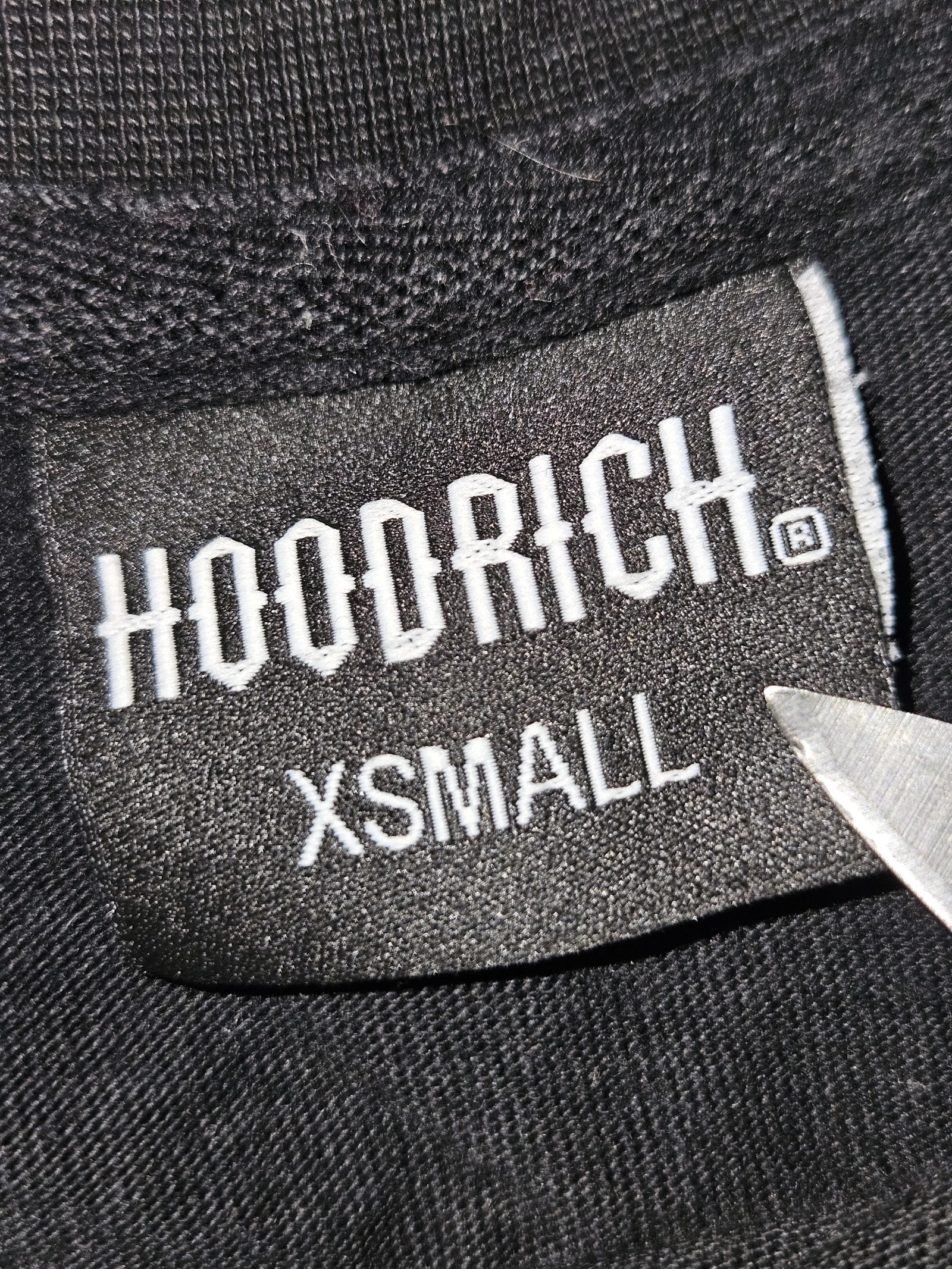 Genuine Hoodrich Black Purple Logo T-Shirt Size XS, XS, photo 3