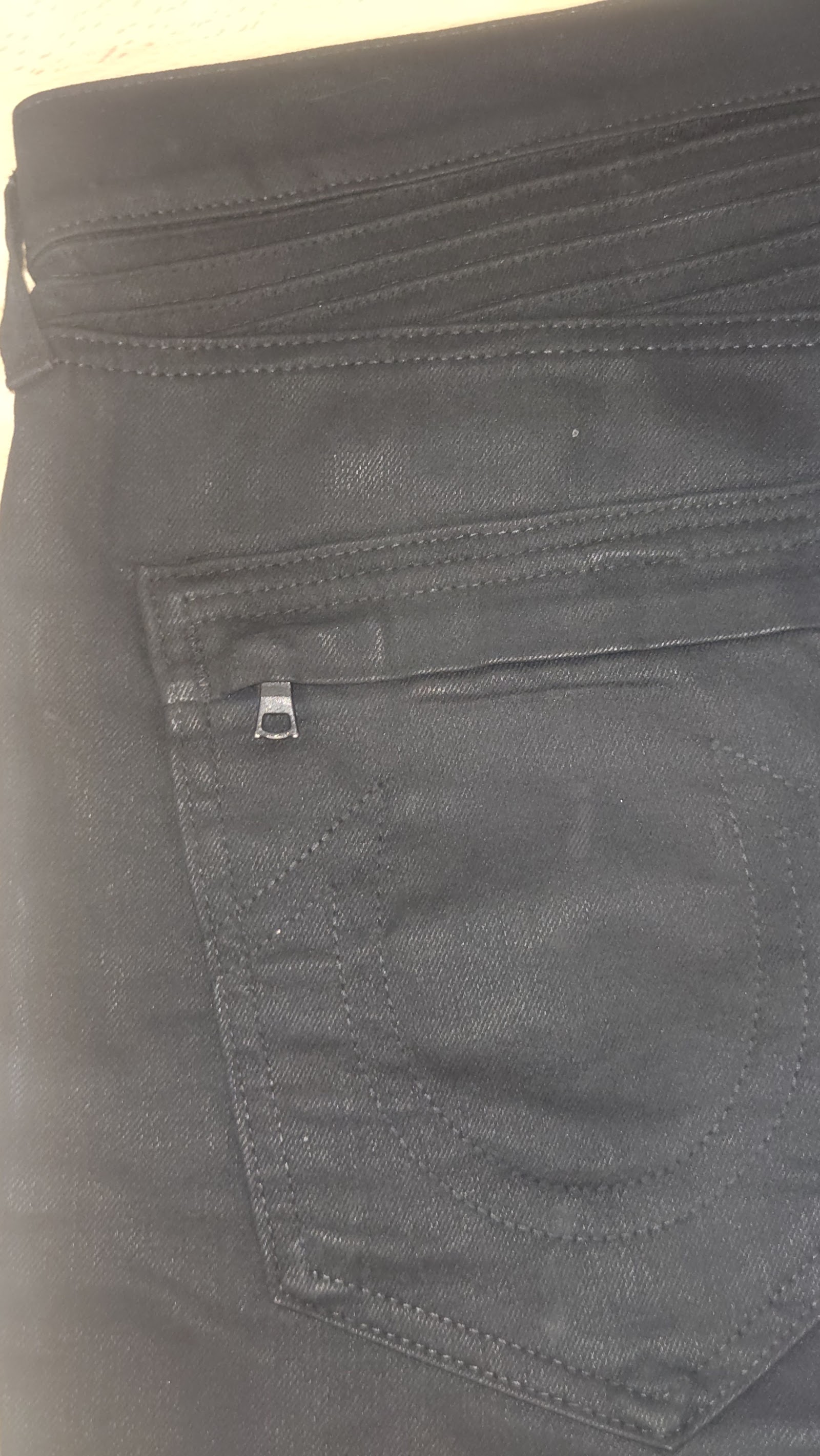 True Religion Rocco Black Classic Slim Jeans, W36, photo 8