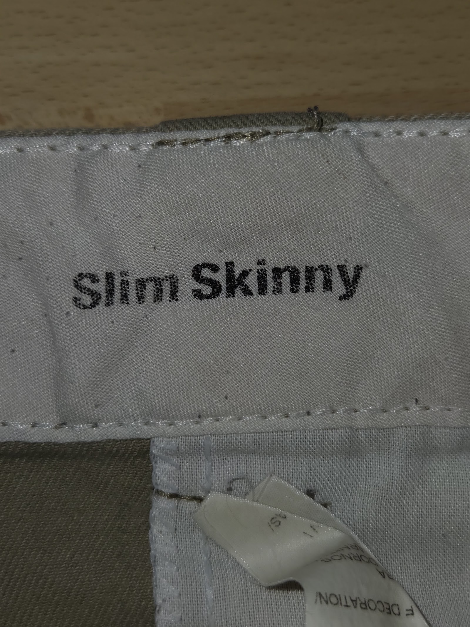 Genuine Dickies Slim Skinny Beige Work Trousers, W40, photo 3