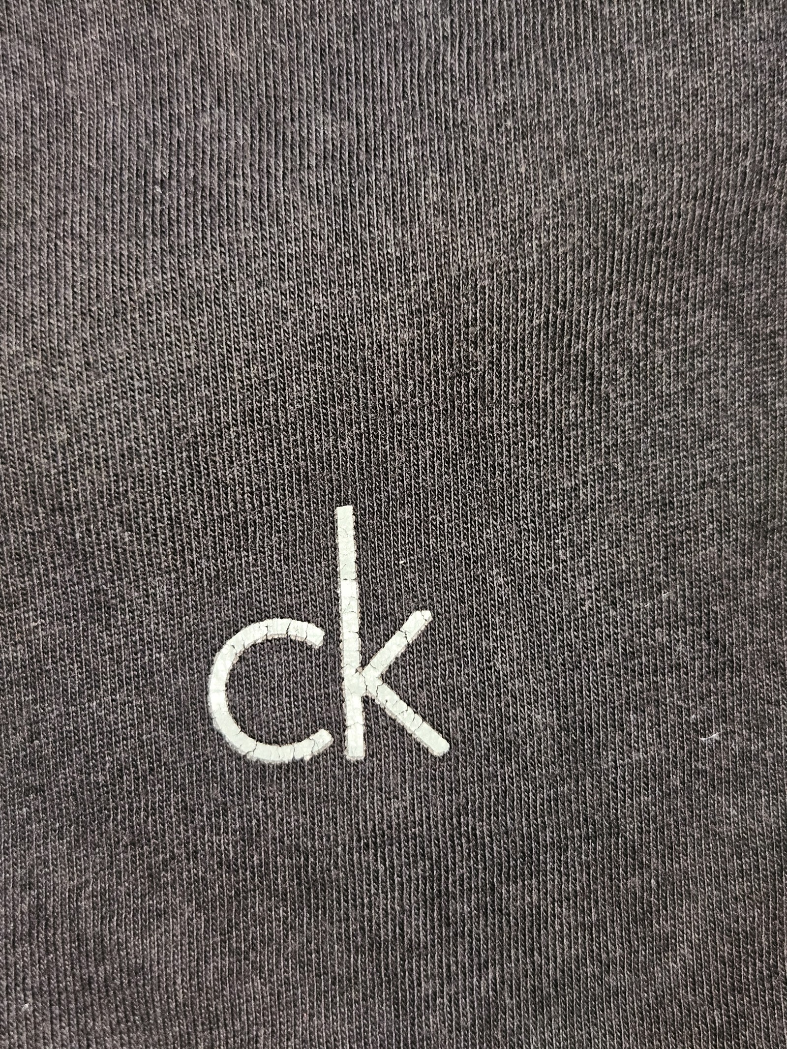 Genuine Calvin Klein Black small-logo crew-neck T-shirt, Age 12–14 / 152–164 cm, photo 4