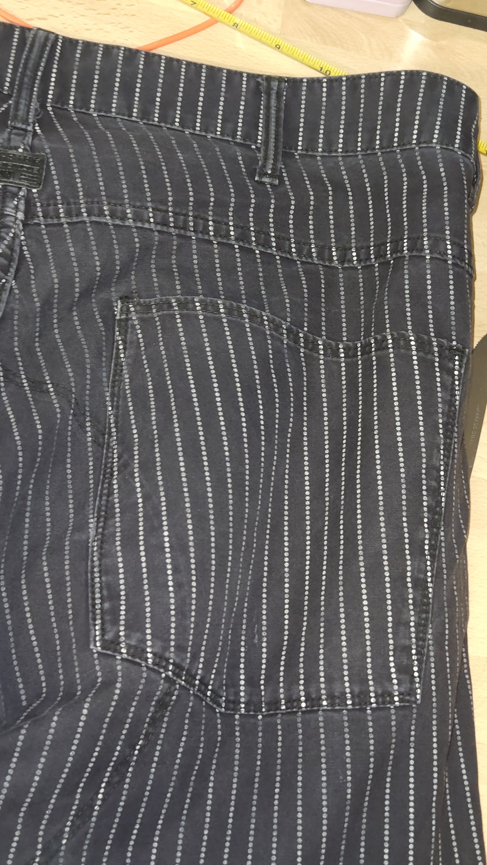 G-Star RAW 5622 3D Tapered Pinstripe Jeans, W38 L32 (labelled), photo 9