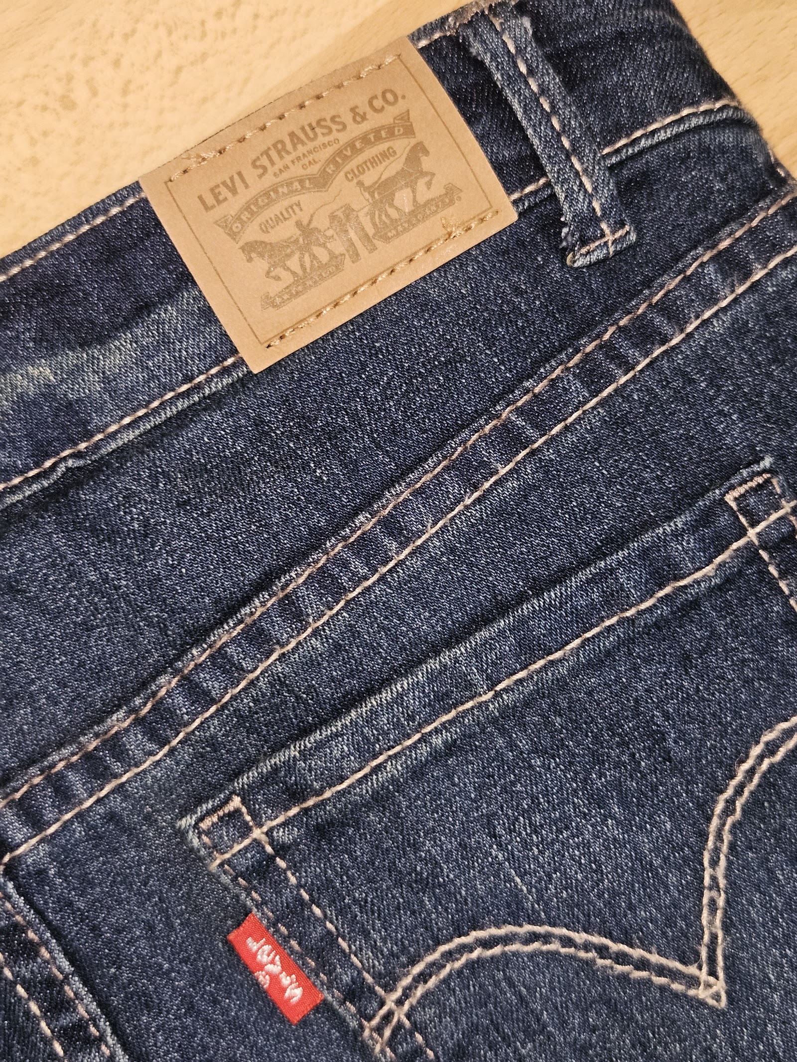 Genuine Levi's 710 Super Skinny Dark Blue Jeans Size Not Shown, Size not shown, photo 5