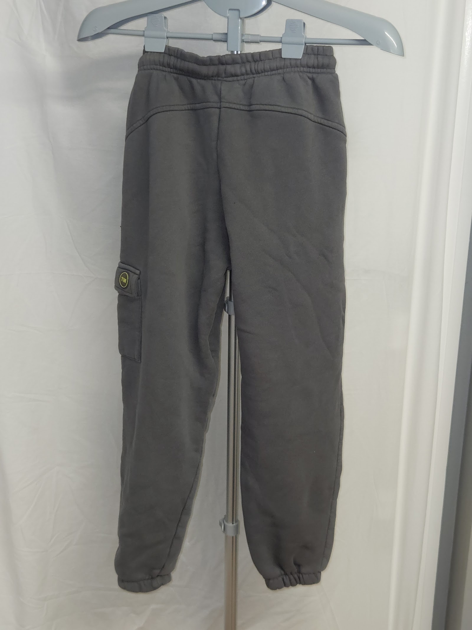Genuine Hoodrich Charcoal utility-logo cargo cuffed joggers, XS, photo 2