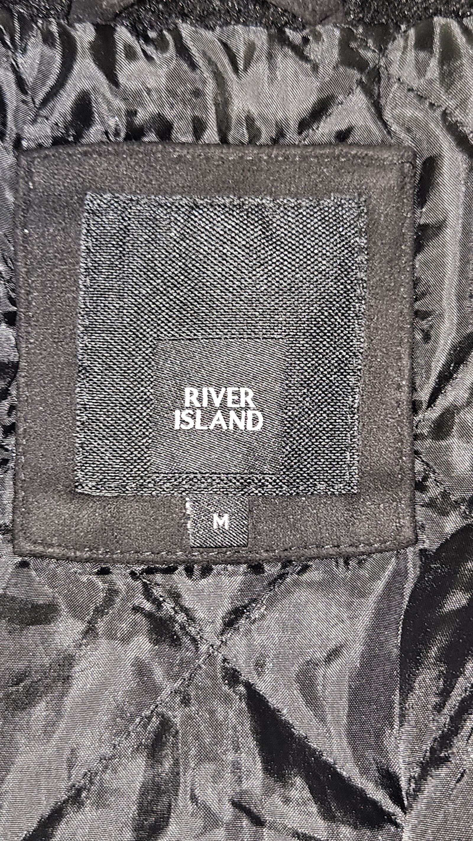 River Island Black Furry-Collar Zip Jacket, UK M / EU 3 (labelled), photo 3
