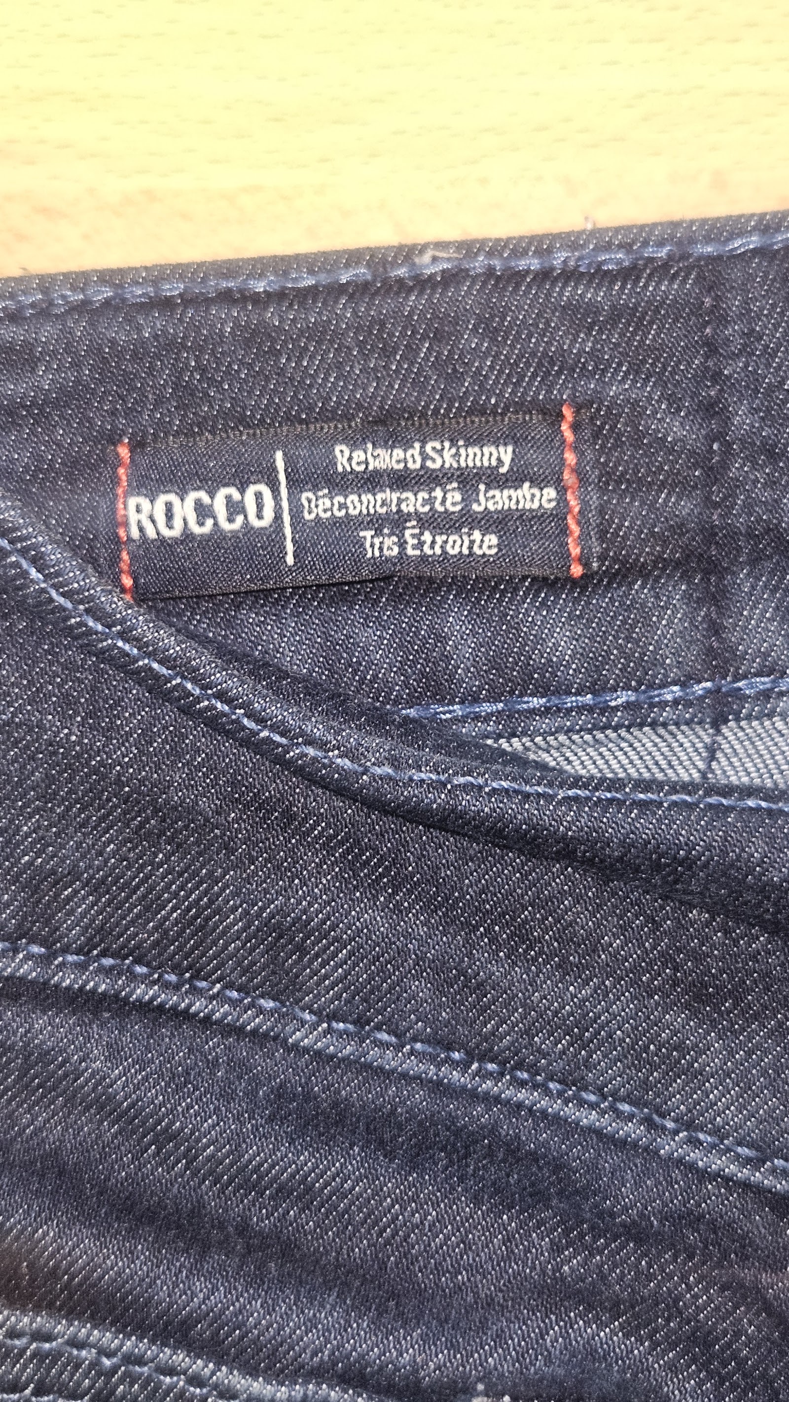 True Religion Rocco Dark Indigo Relaxed Skinny Jeans, W32, photo 4
