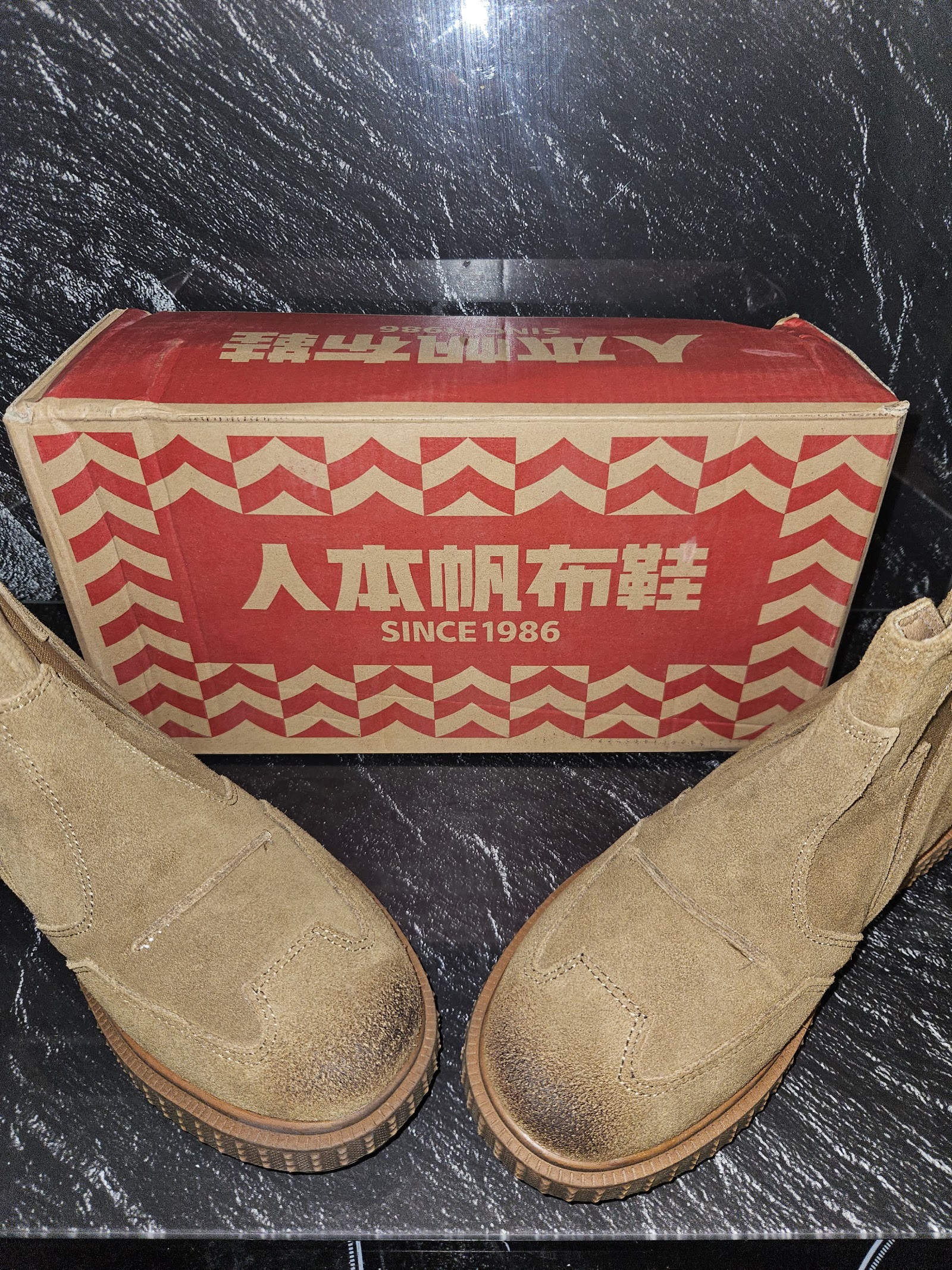 Genuine Renben Beige Chunky Lace-Up Ankle Boots Size EU 36 UK 3, EU 36 / UK 3 / CN 230, photo 5