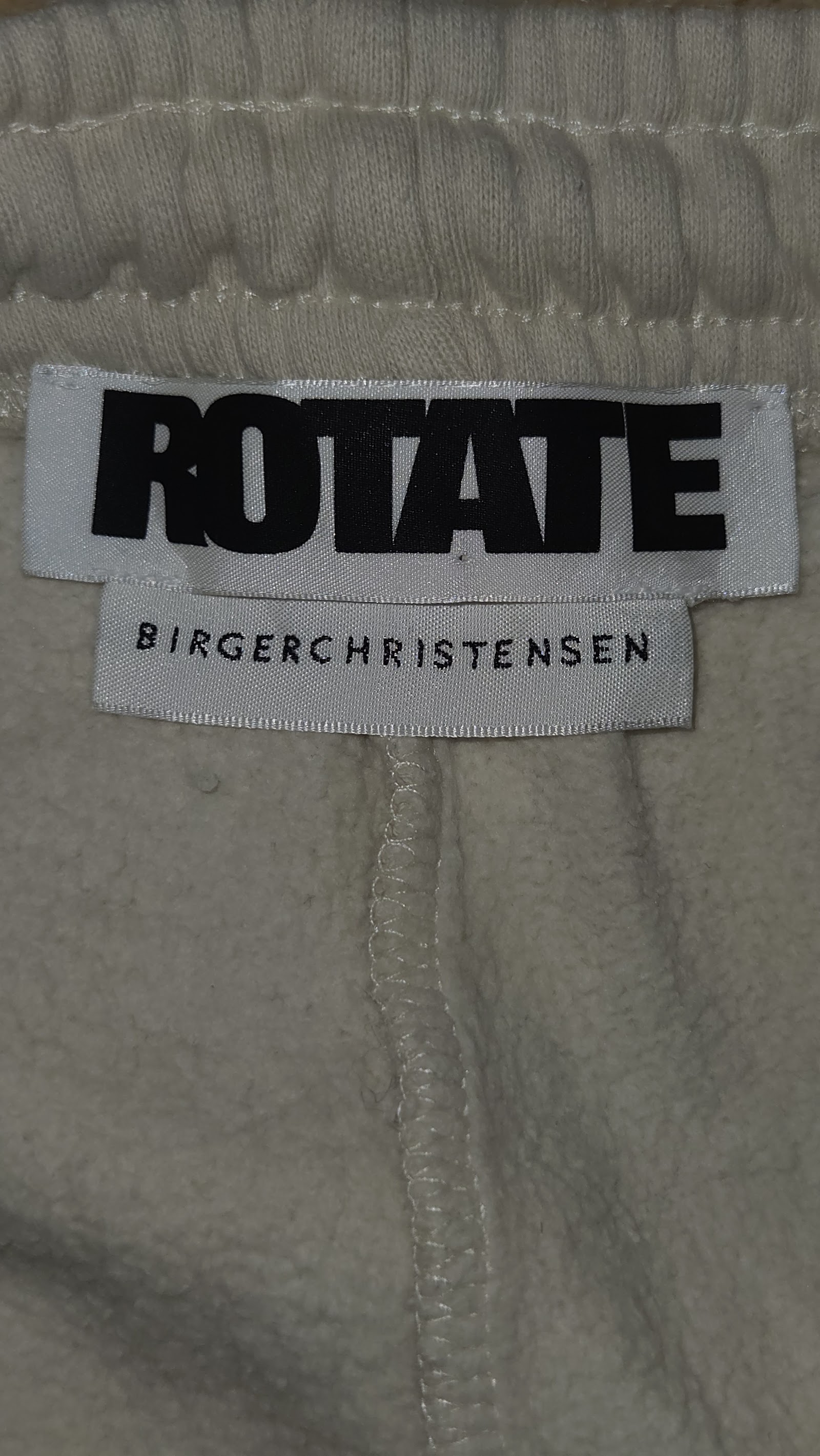 Rotate Sunday Cream Logo Joggers, Labelled 1, photo 4
