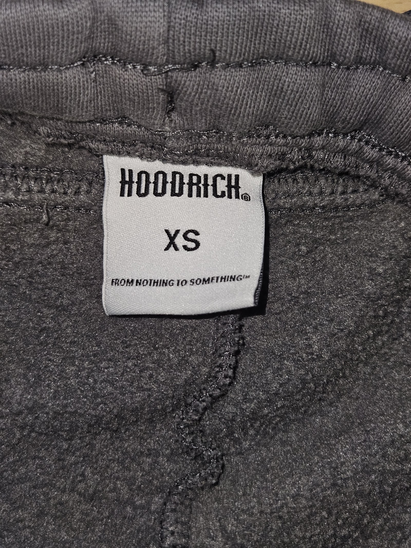 Genuine Hoodrich Charcoal utility-logo cargo cuffed joggers, XS, photo 5