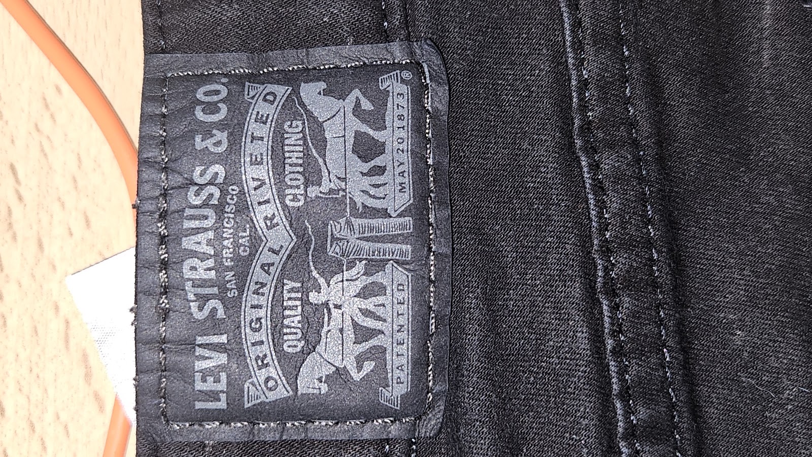 Levi's Washed Grey Water<Less Jeans, W24 L30 (labelled), photo 13