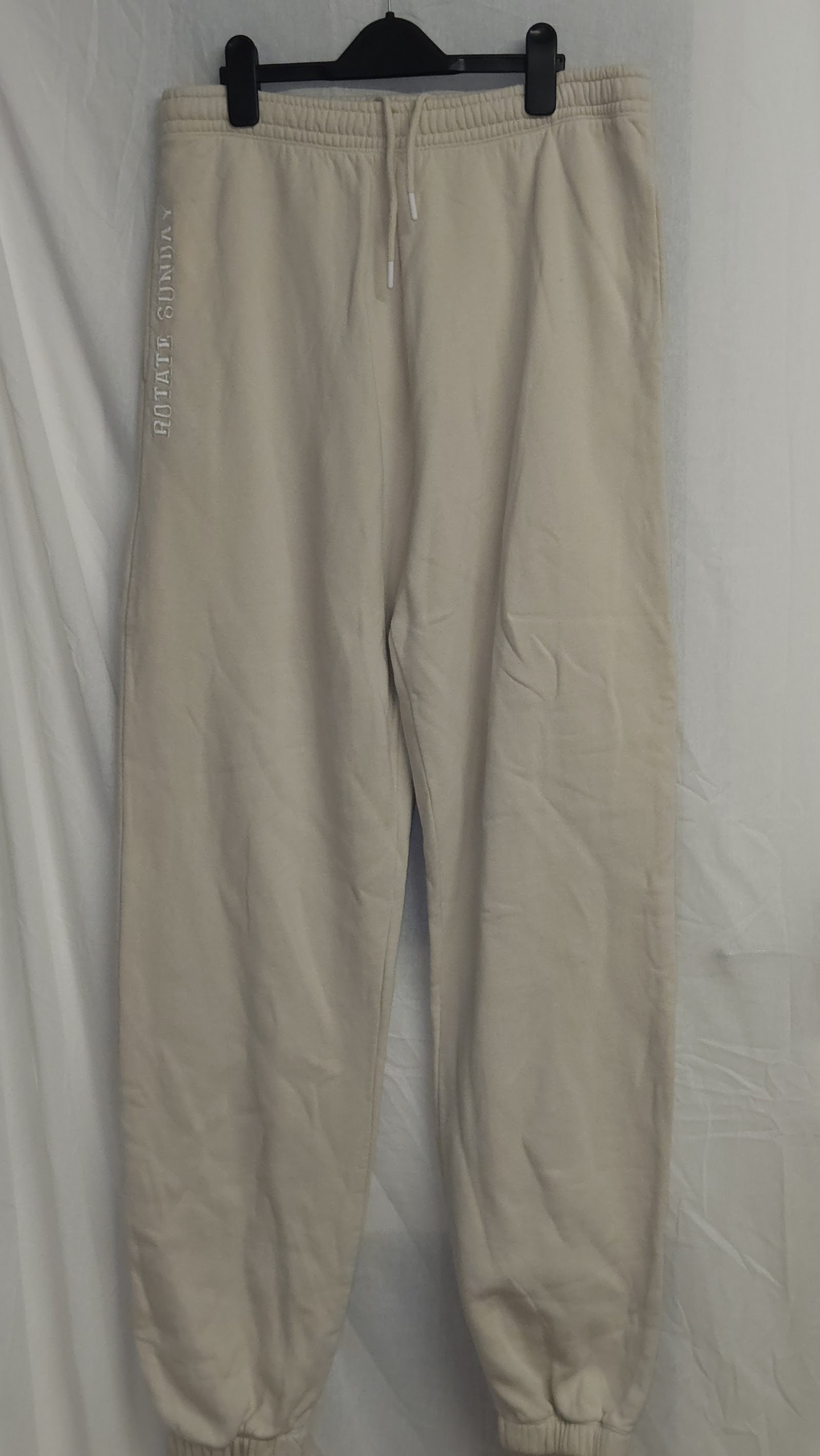 Rotate Sunday Cream Logo Joggers