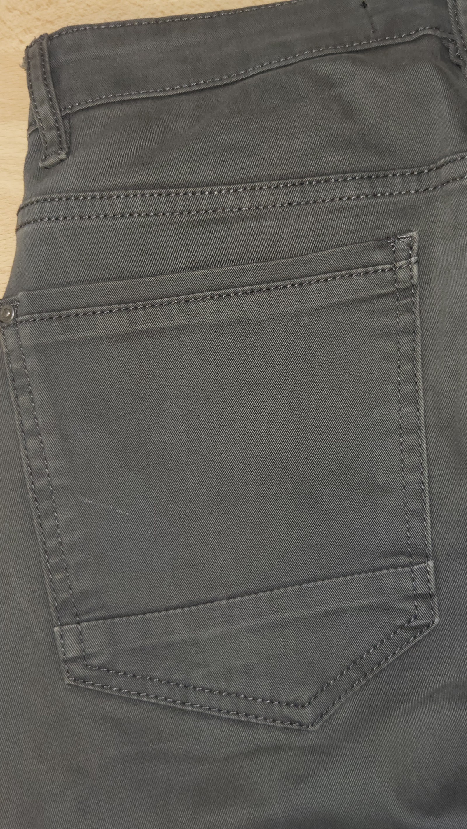 Sonny Bono Grey Green Skinny Fit Stretch Jeans, Labelled 44 — sizing system unspecified, photo 9