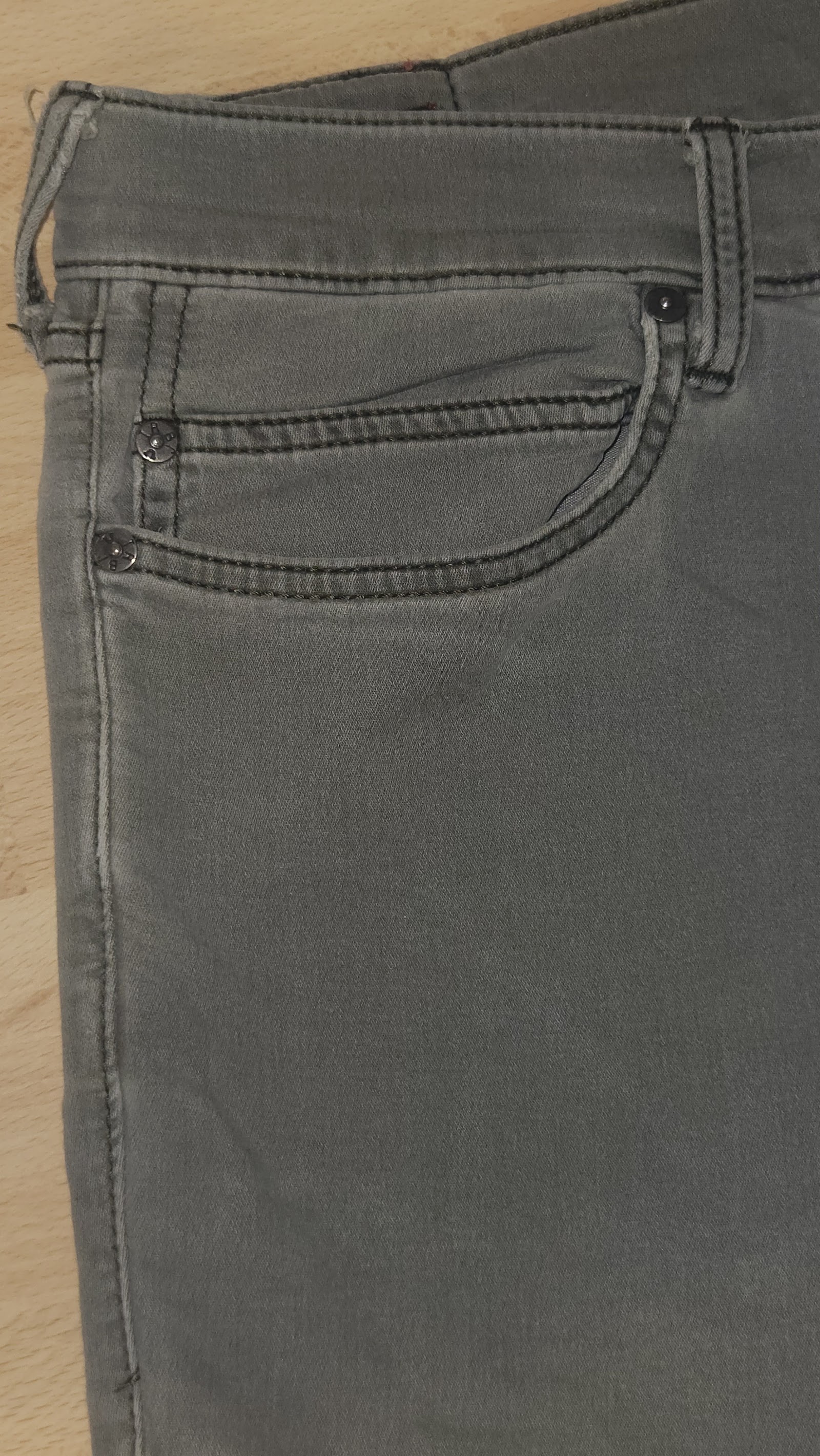 True Religion Rocco Olive Green Relaxed Skinny Jeans, W36, photo 4