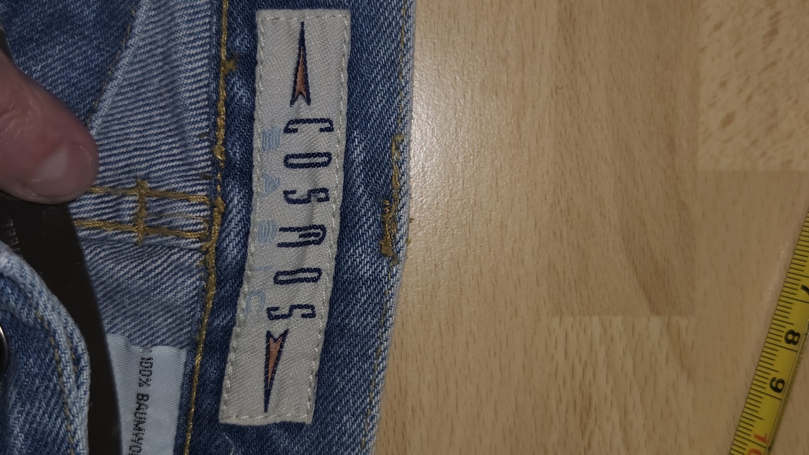 Unbranded Light Blue Loose Leg Cotton Jeans, 22 (labelled; system unspecified), photo 4