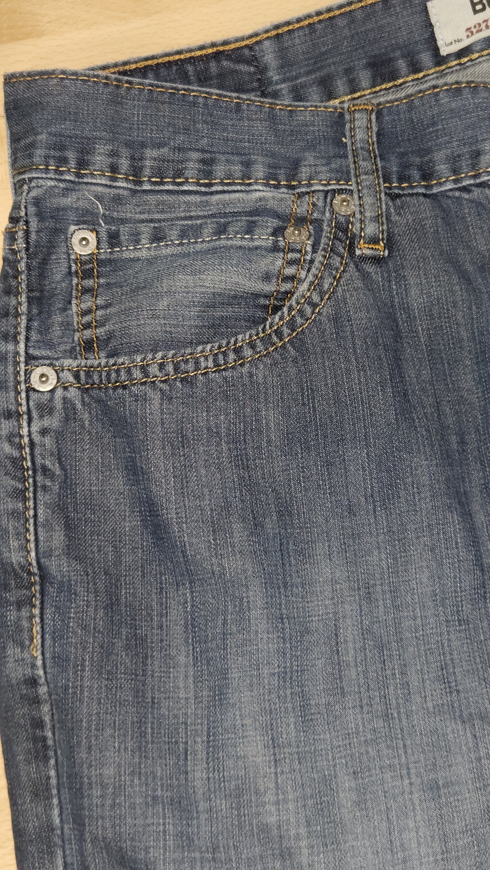 Lee Blue Boot Cut Jeans, W32 L30 (labelled), photo 4