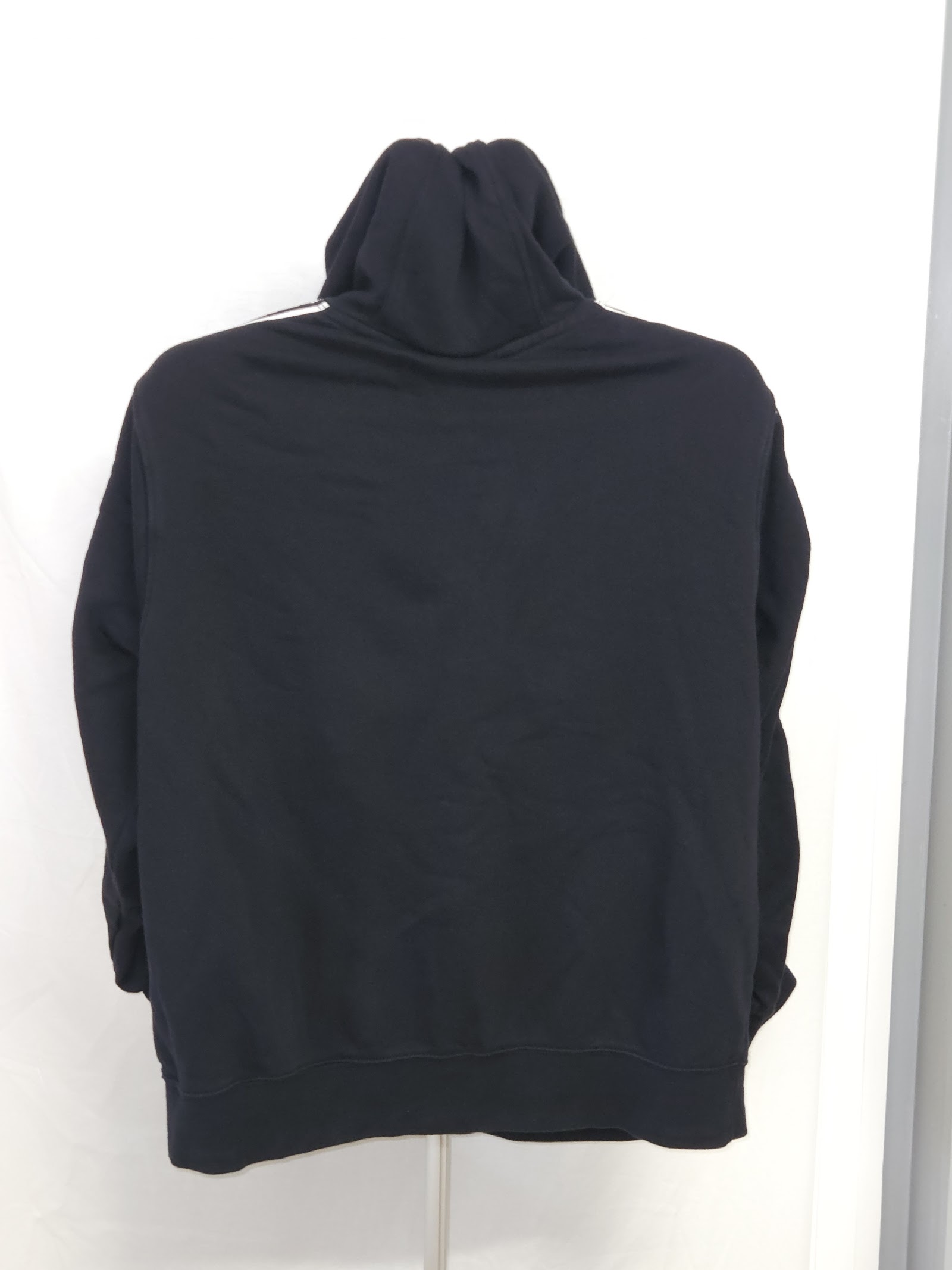 Genuine Nike Black Tape Logo Full Zip Hoodie Size L, L, photo 2