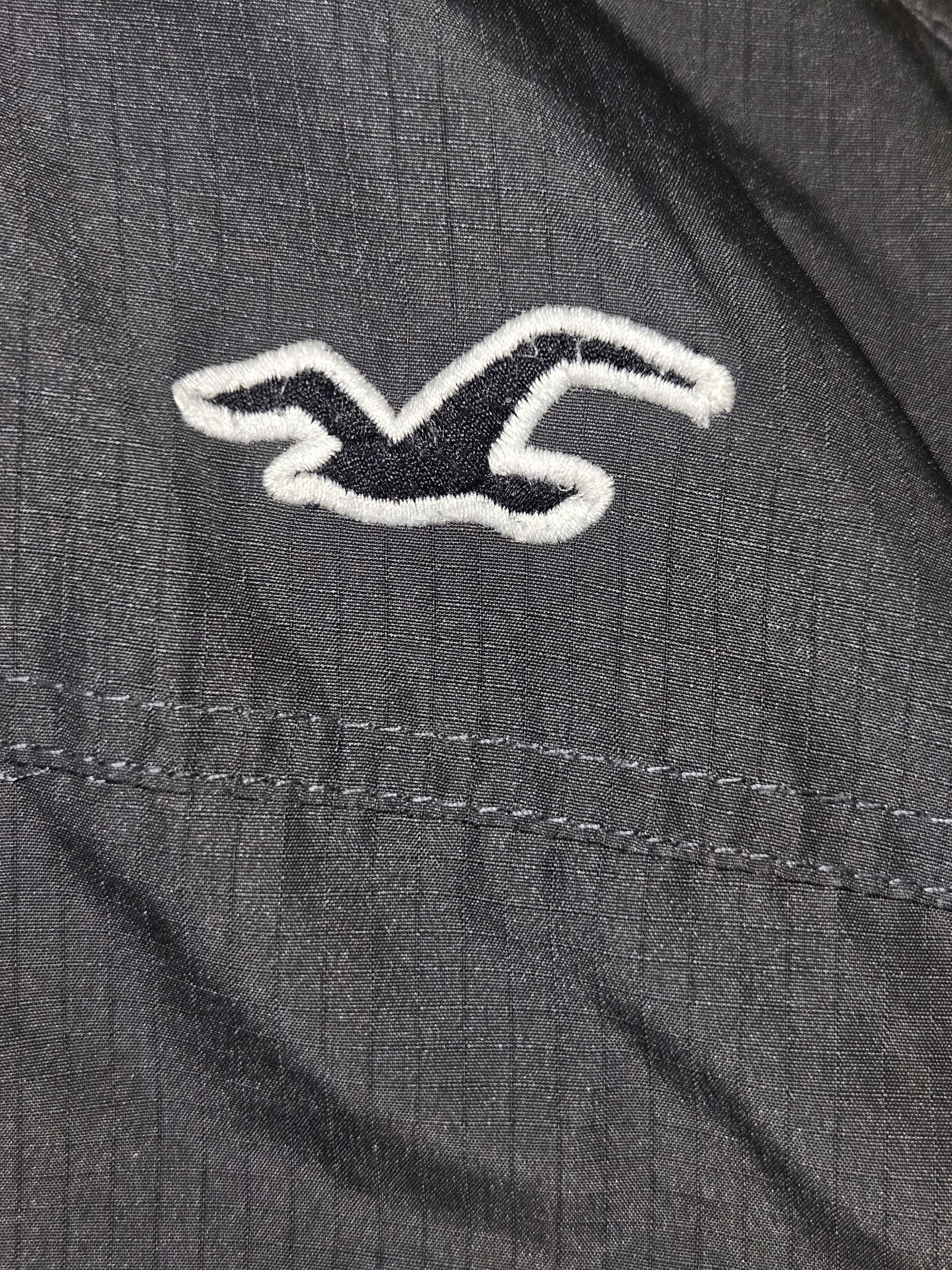 Genuine Hollister California Grey Sherpa Lined All Weather Jacket Size S, S, photo 6