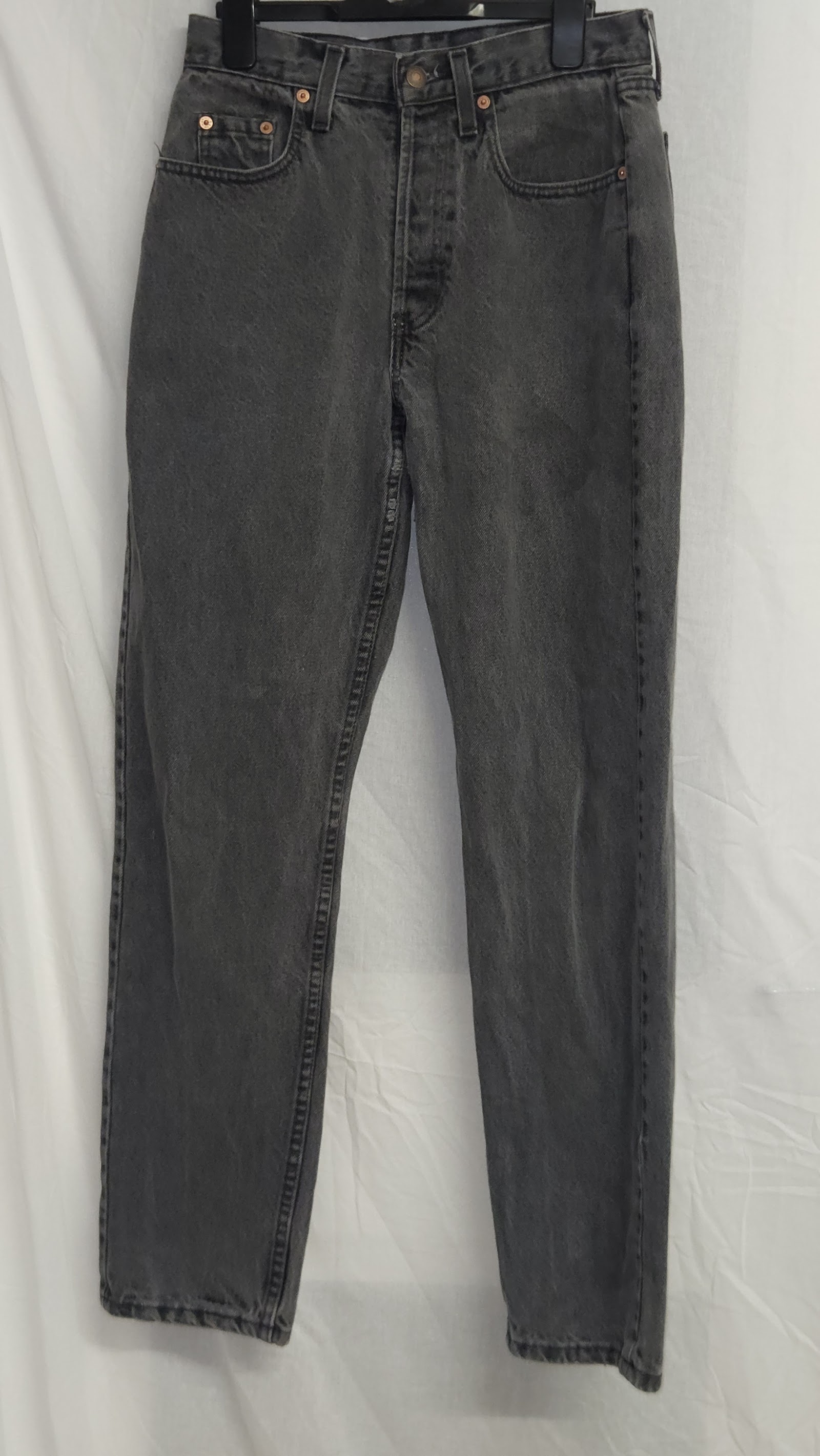 Levi's 818 Orange Tab Washed Grey Jeans