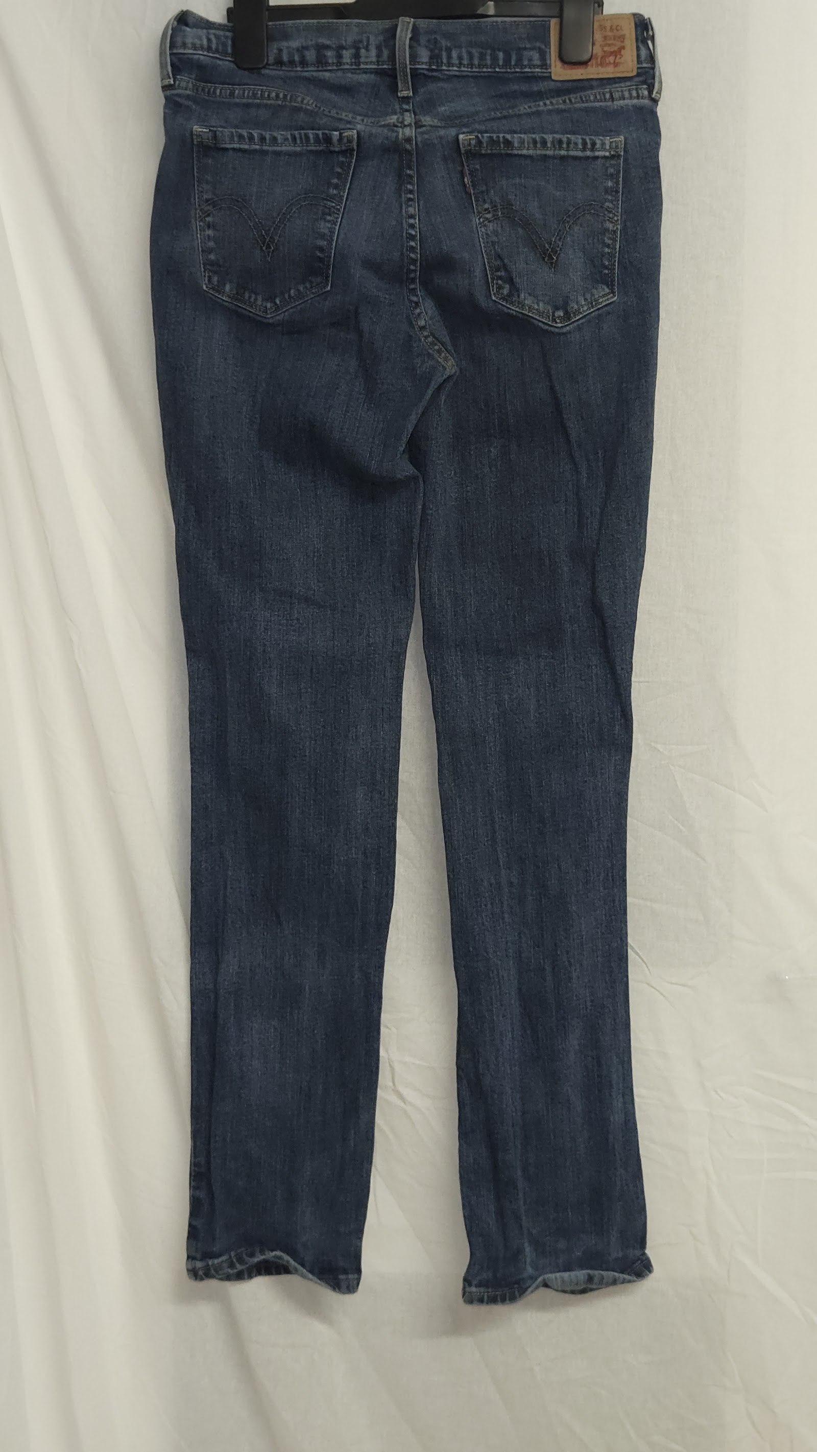 Levi's 505 Straight Blue Jeans, W27 L32 (labelled), photo 2
