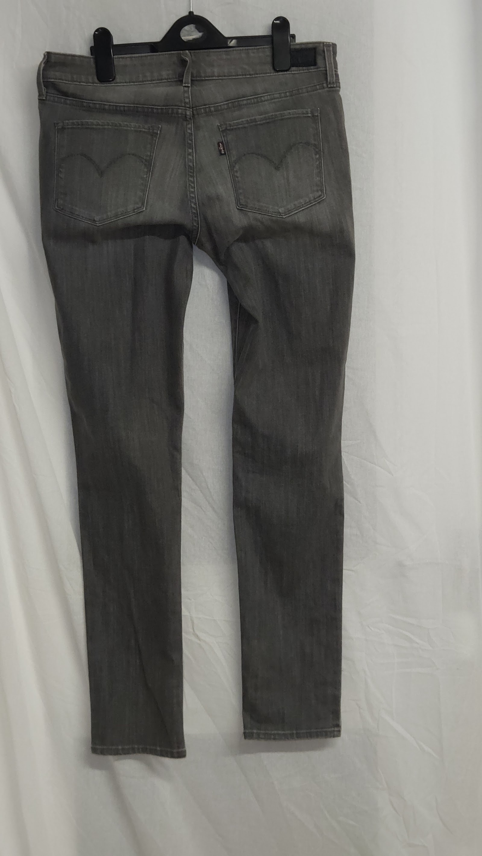 Unbranded Denim Curve Washed Grey Jeans, 29 (labelled), photo 2