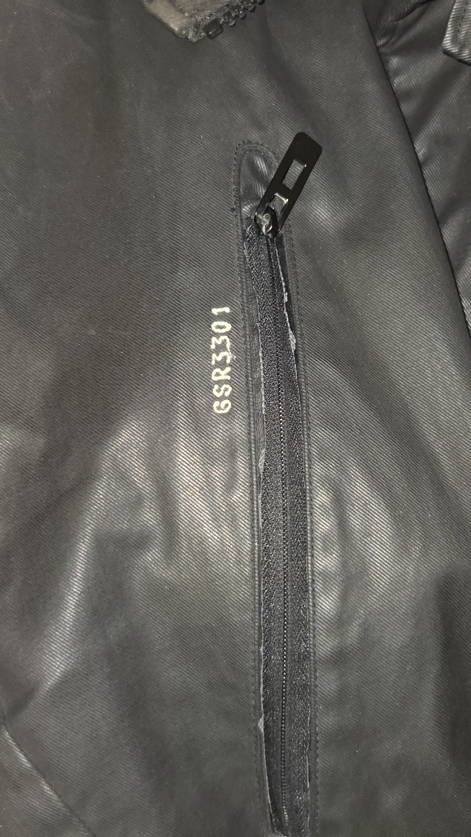 G-Star RAW Black Zip-Detail Jacket, XXL (labelled), photo 4