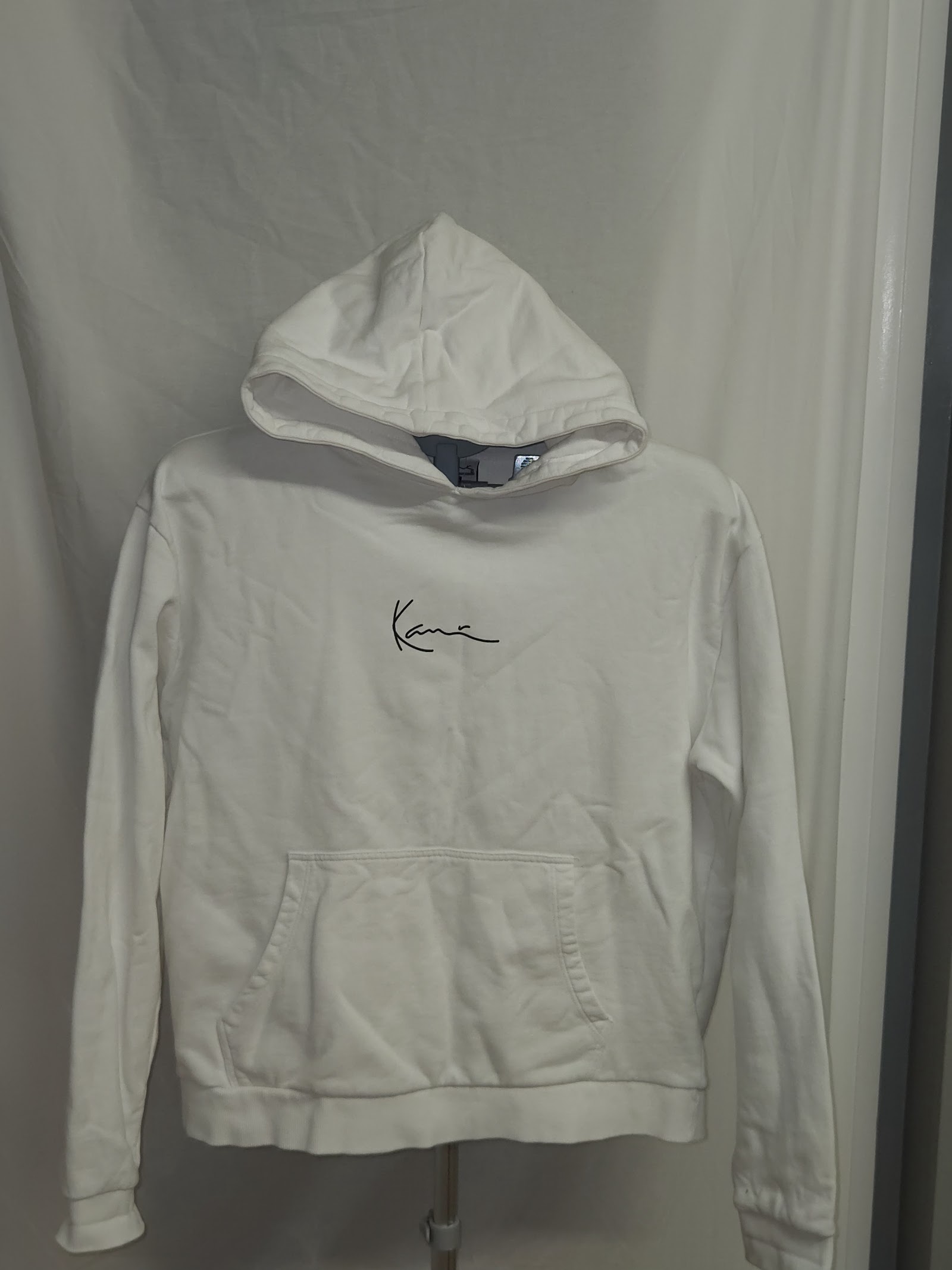 Karl Kani Cream Logo Pullover Hoodie
