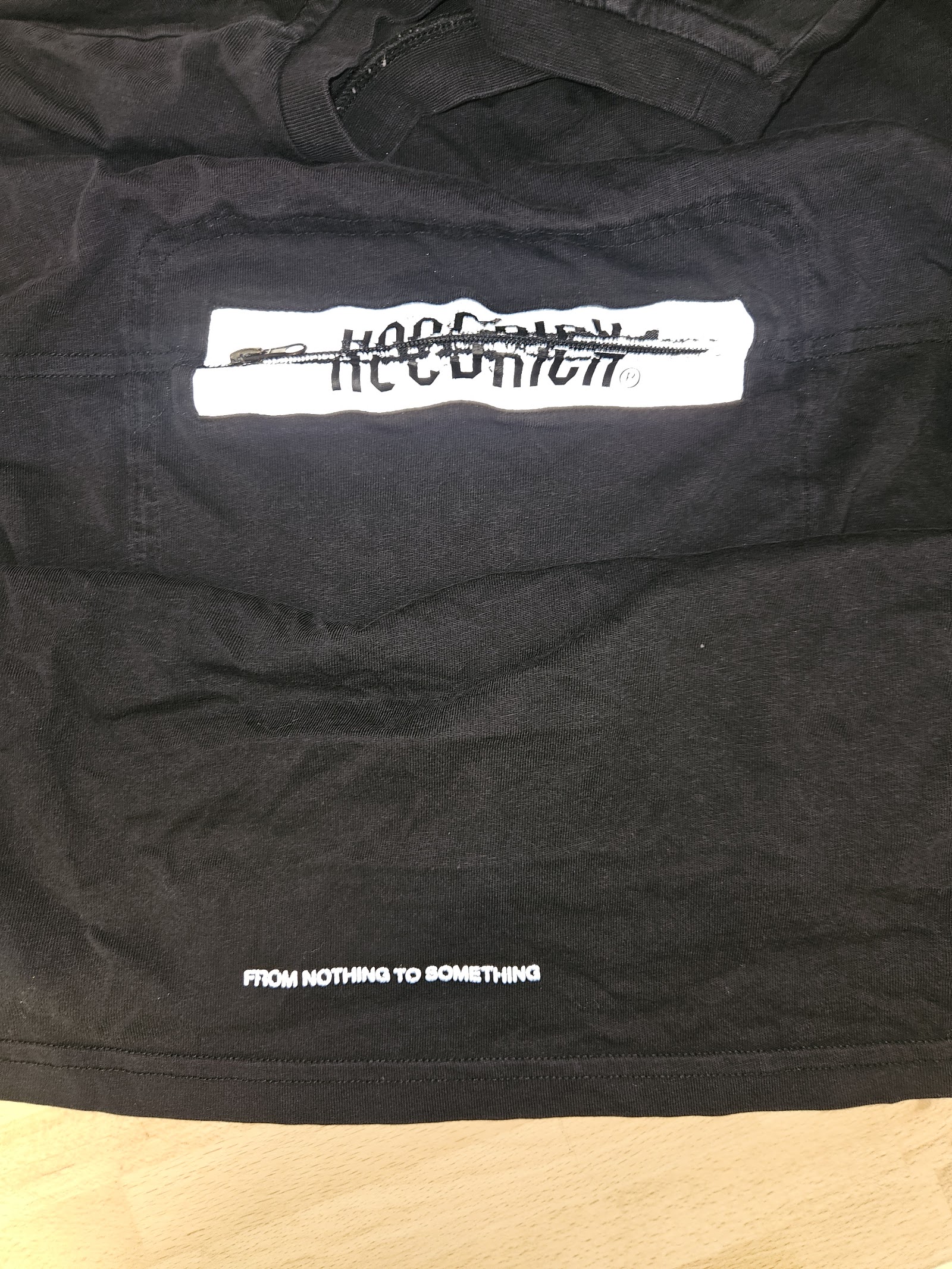 Genuine Hoodrich Reflective Graphic Black T-Shirt Size S, S, photo 4