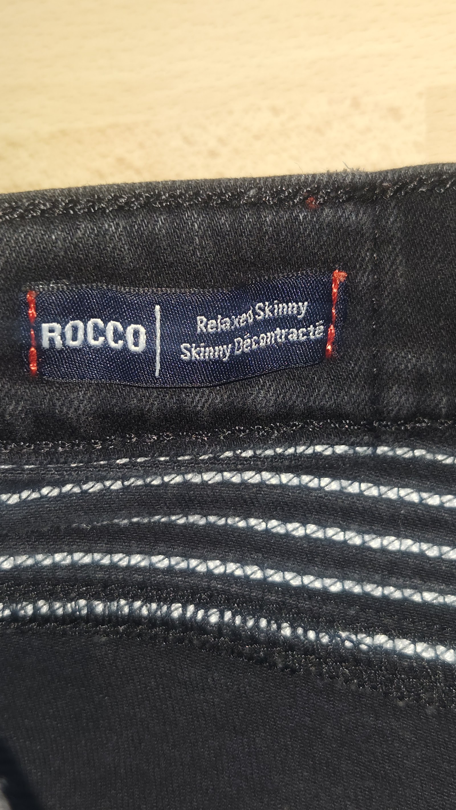 True Religion Rocco Washed Black Relaxed Skinny Jeans, W36, photo 8