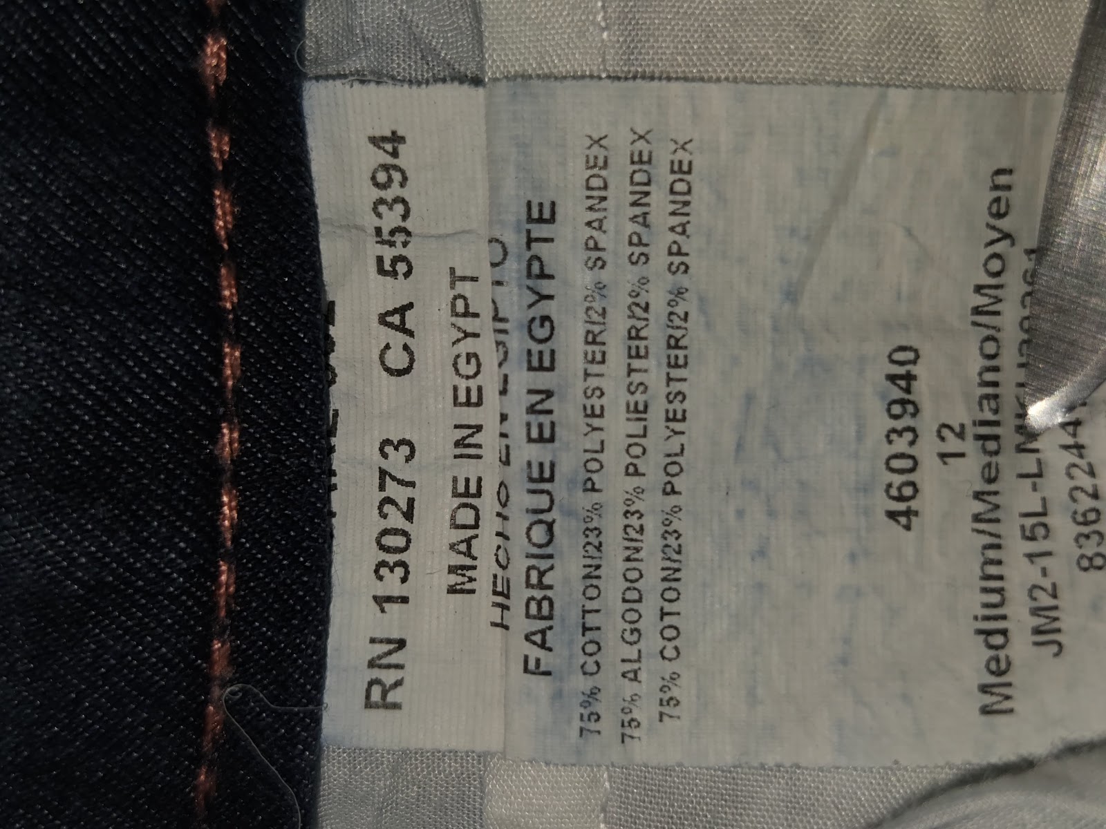 Genuine Lee Modern Series Curvy Fit Dark Indigo Jeans, 12 Medium, photo 4