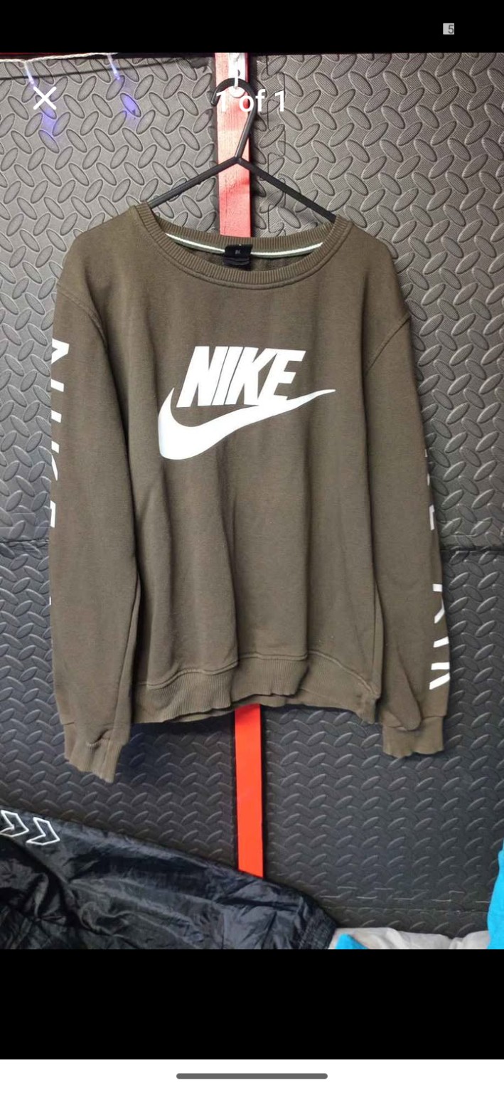Genuine Nike Khaki Nike Air sweatshirt, Large, photo 2